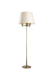   
                        
                        Торшер ALFA (Польща) 35409    
                         у стилі Класика.  
                        Тип джерела світла: світлодіодна лампа, змінна.                                                 Кольори плафонів і підвісок: Білий.                         Матеріал: Тканина.                          фото 1